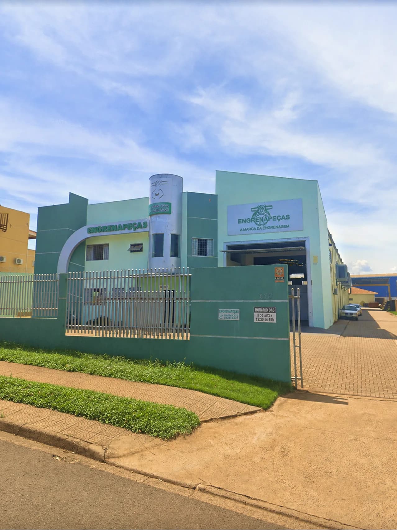 Fachada da Engrenapeças em Maringá-PR